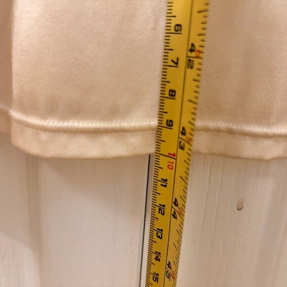 Vintage Vanity Fair Cream Silky Womens Maxi Slip Dress Size Small  Intimates - Picture 9 of 12